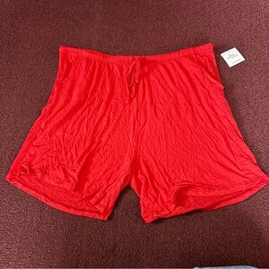 Sexy Basics black lounge pajama shorts with pockets 2XL